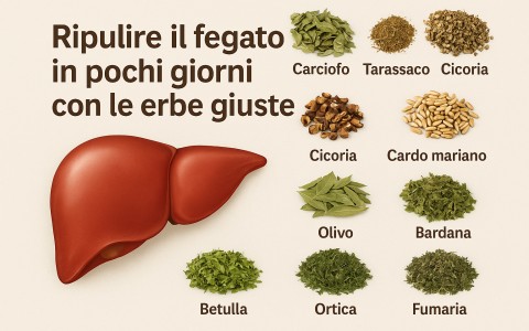 Ripulire il fegato in pochi giorni con le erbe giuste