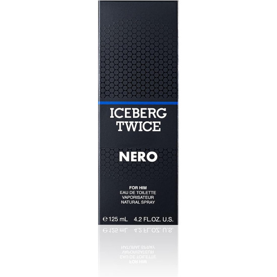 Iceberg Twice Nero for him eau de toilet natural spray 125 ml