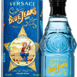 Versace Blue Jeans Man Eau De Toilette Natural Spray  75 ml Versace Blue Jeans Man Eau De Toilette Natural Spray  75 ml