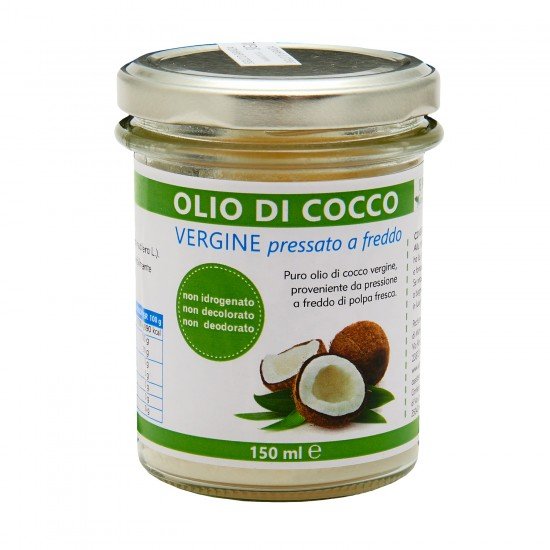 Olio di cocco vergine pressato a freddo