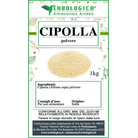 Cipolla in polvere Cipolla in polvere