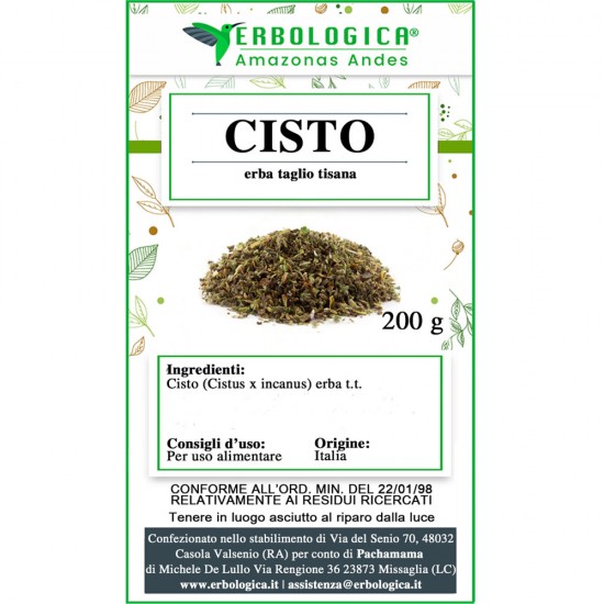 Cisto erba taglio tisana Cisto erba taglio tisana