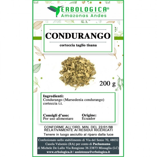 Condurango bark cut herbal tea