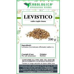 Levistico radice taglio tisana Levistico radice taglio tisana