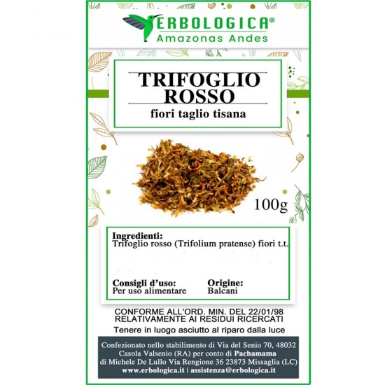 Trifoglio rosso fiori tisana Trifoglio rosso fiori tisana
