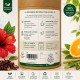 Ibisco Fresh infuso botanico con ibisco, menta piperita, lemongrass, rosa canina e scorza d'arancia della linea Botanica Premium