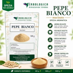 Pepe Bianco Macinato – Spezia Aromatica per Cucina
