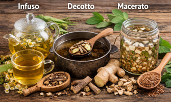 Infuso, decotto e macerato: differenze e preparazione corretta delle tisane