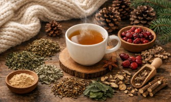 Erbe officinali tradizionalmente utilizzate in inverno