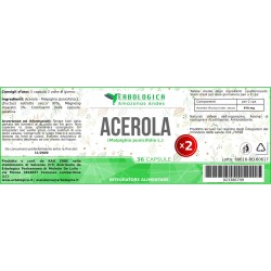 Acerola capsule da 2 confezioni Acerola capsule da 2 confezioni
