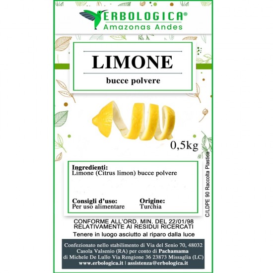 Lemon peel powder Lemon peel powder