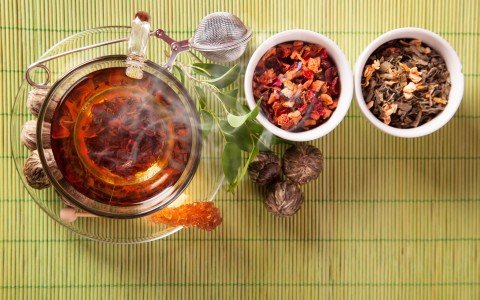 Aphrodisiac herbal teas