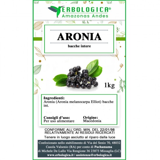 Aronia bacche intere Aronia bacche intere