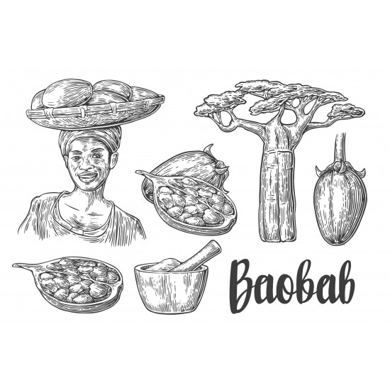 Baobab in polvere confezione da 1kg