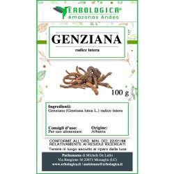 Genziana radice intera  Genziana radice intera