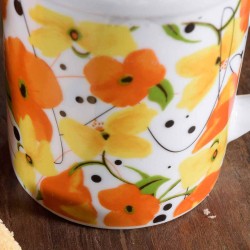 Tazza tisaniera in porcellana con scatola regalo