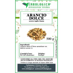 Arancio scorze dolci essiccate, infusi, tisane e liquori
