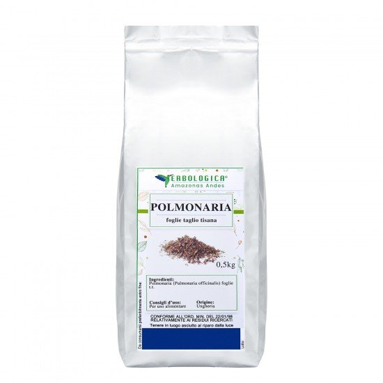 Polmonaria foglie tisana 500 grammi Polmonaria foglie tisana 500 grammi