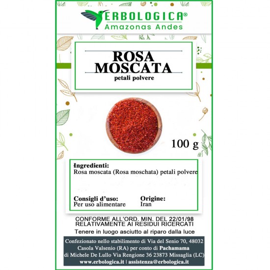 Muscat rose petal powder Muscat rose petal powder
