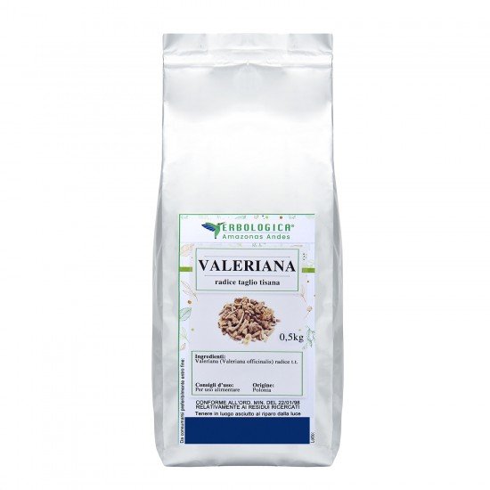 Valeriana radice tisana 500 grammi Valeriana radice tisana 500 grammi