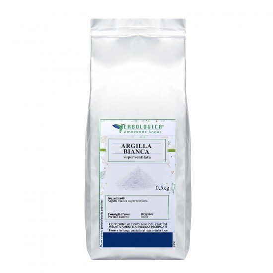 500g white ventilated clay 500g white ventilated clay