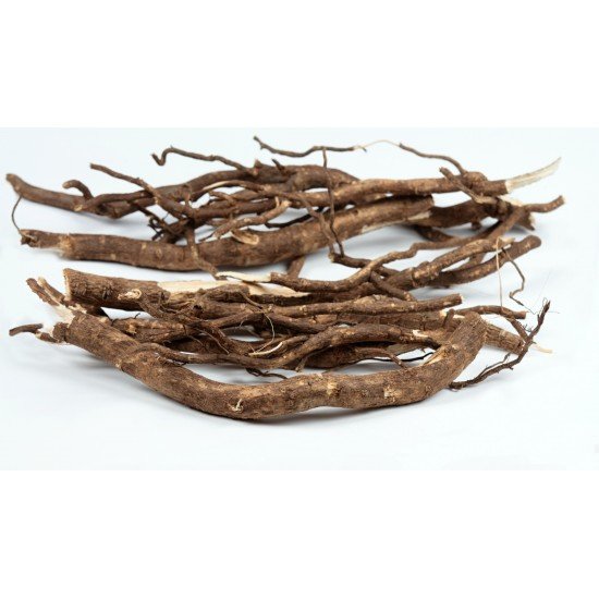 Eleutherococcus root herbal tea cut