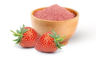 Fragole in polvere