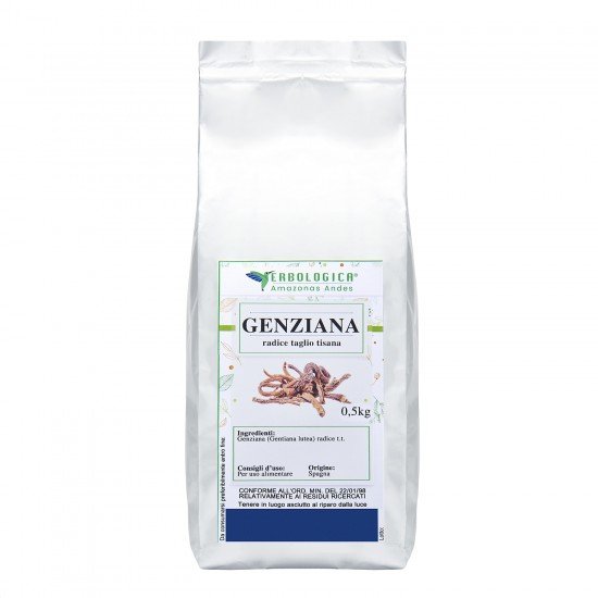 Genziana radice tisana 500 grammi Genziana radice tisana 500 grammi
