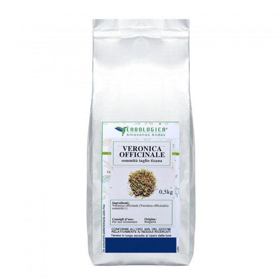 Veronica officinale tisana 500 grammi Veronica officinale tisana 500 grammi