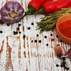 Preparato per condimento mix aglio e peperoncino  Preparato per condimento mix aglio e peperoncino