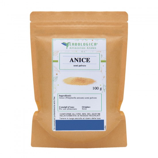 Green anise seeds powder