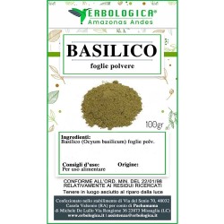 Basilico in polvere Basilico in polvere