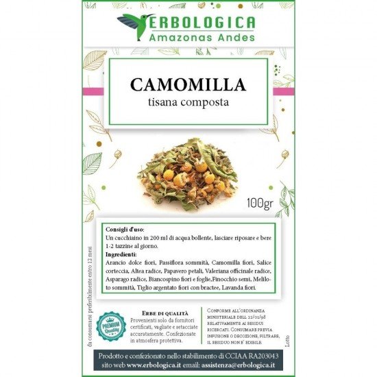 Camomilla tisana composta Camomilla tisana composta