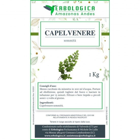 Capelvenere taglio tisana 