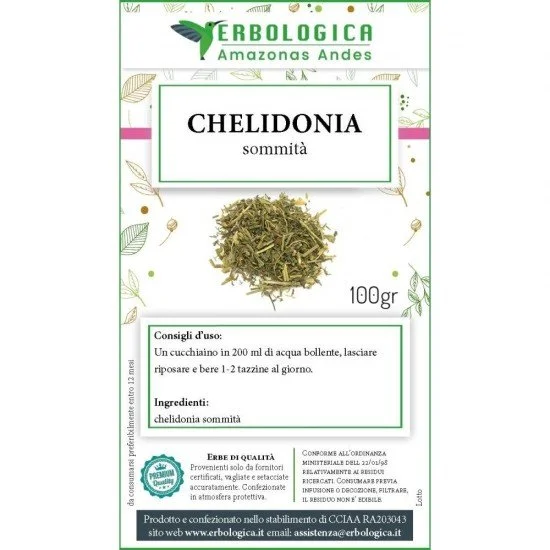 Chelidonia sommità tisana Chelidonia sommità tisana