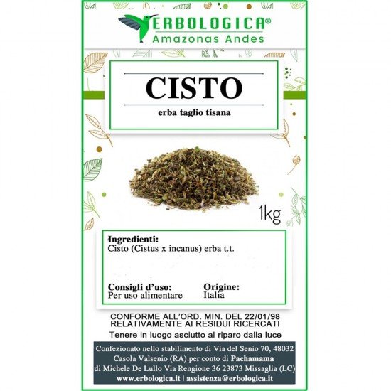 Cisto erba taglio tisana