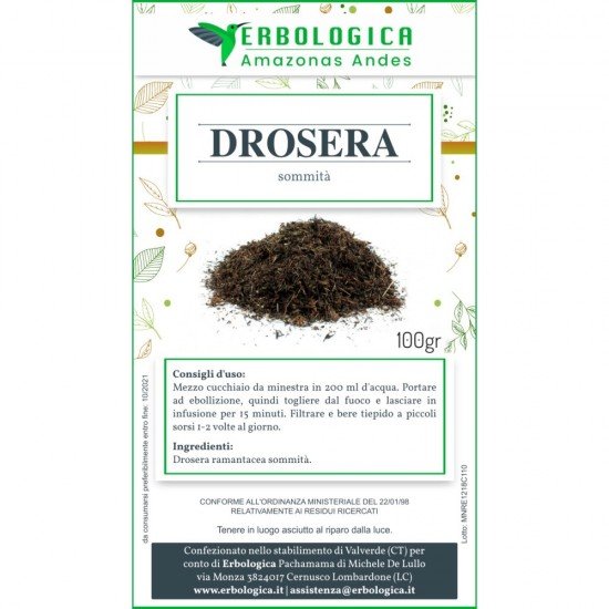 Drosera Ramantacea herbal tea