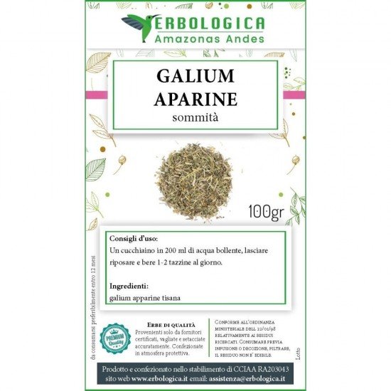 Galium aparine top herbal tea 500 grams