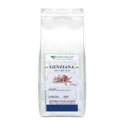 Genziana radice taglio tisana – 100 g, 500 g e 1 kg Genziana radice taglio tisana – 100 g, 500 g e 1 kg