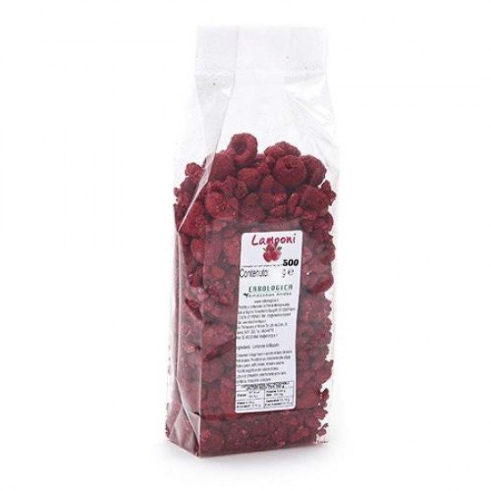 Freeze-dried whole raspberries