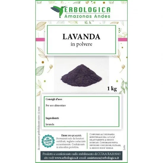 Lavanda in polvere Lavanda in polvere