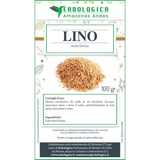 Lino semi farina 