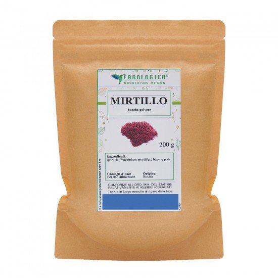 Mirtillo nero in polvere 