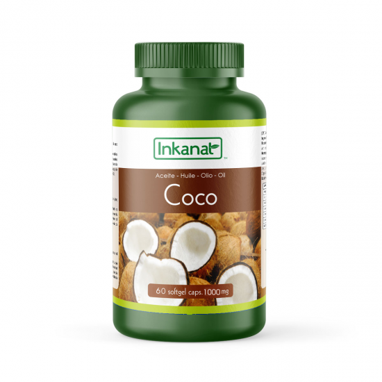 Capsule di olio di cocco 