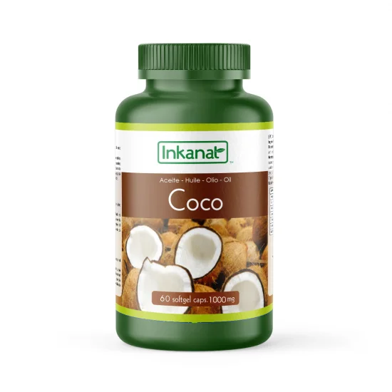 Capsule di olio di cocco Capsule di olio di cocco