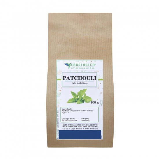 Patchouli leaves herbal tea cut