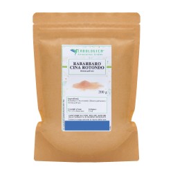 Rabarbaro cina rotondo rizoma polvere Rabarbaro cina rotondo rizoma polvere