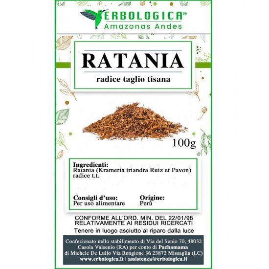 Rathany root cut herbal tea