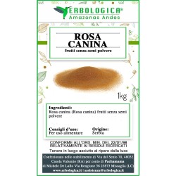 Rosa canina frutti senza semi in polvere Rosa canina frutti senza semi in polvere