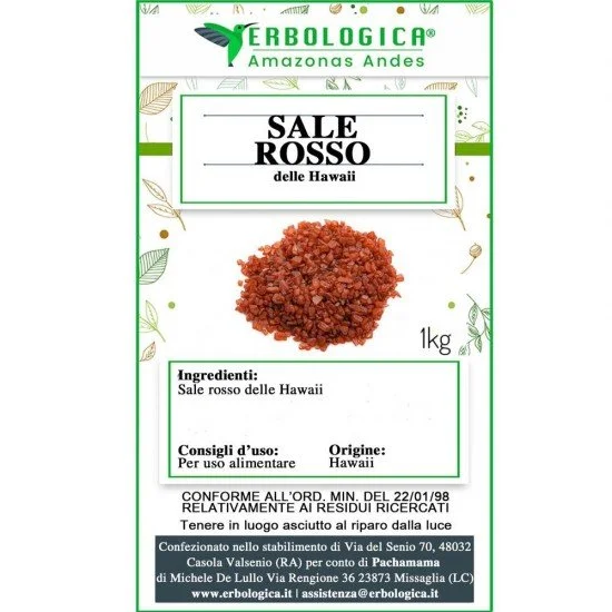 Sale rosso delle Hawaii Sale rosso delle Hawaii